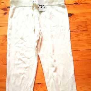 NWT ZARA knit jogger pants
